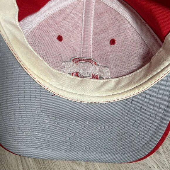 Vintage New Era Ohio State‎ Buckeyes Hat Snapback NCAA College Football Red Cap - Picture 6 of 8